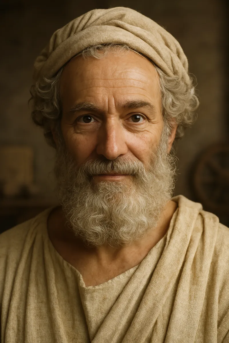 Portrait of Archimedes, famous for their inspirational quotes and wisdom