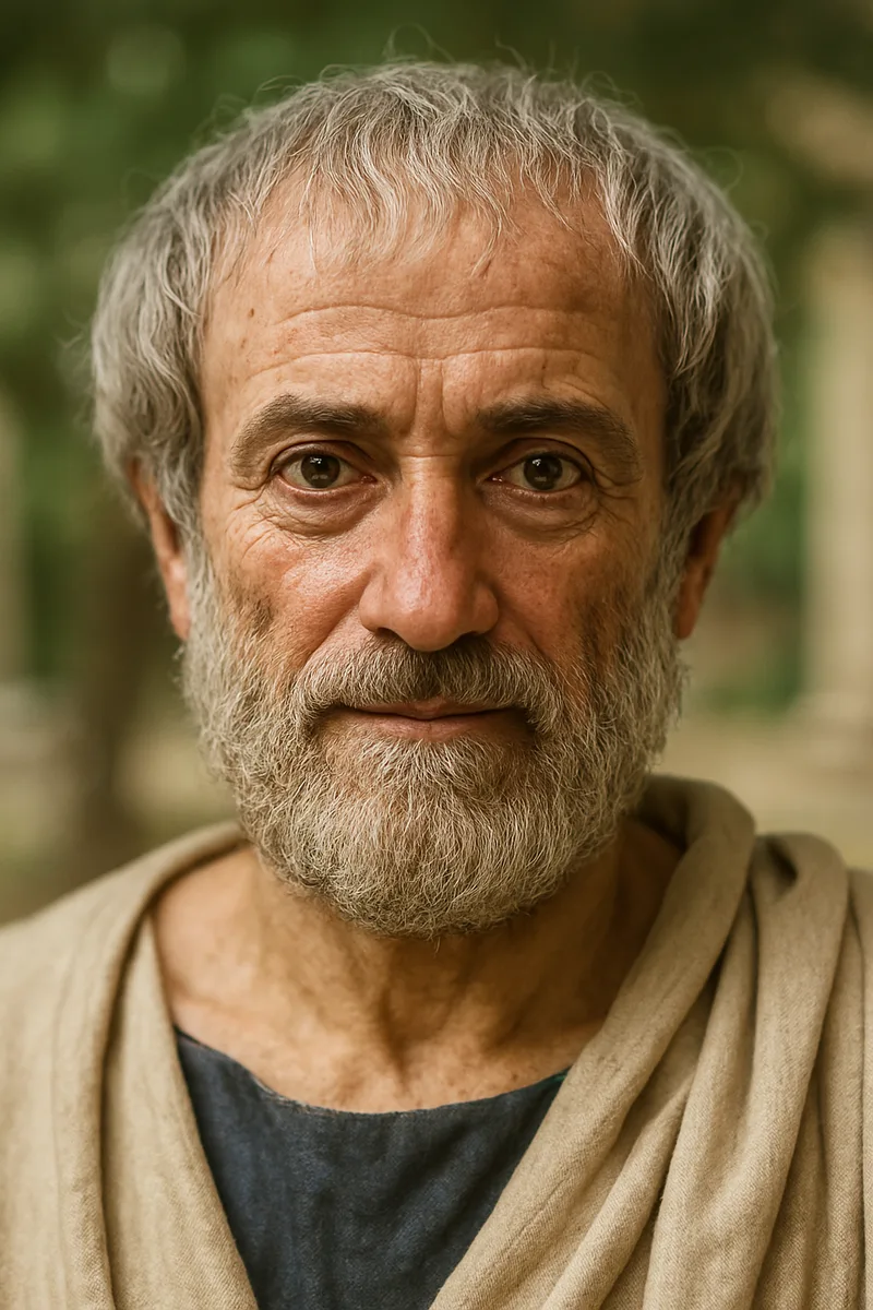 Portrait of Aristotle, famous for their inspirational quotes and wisdom