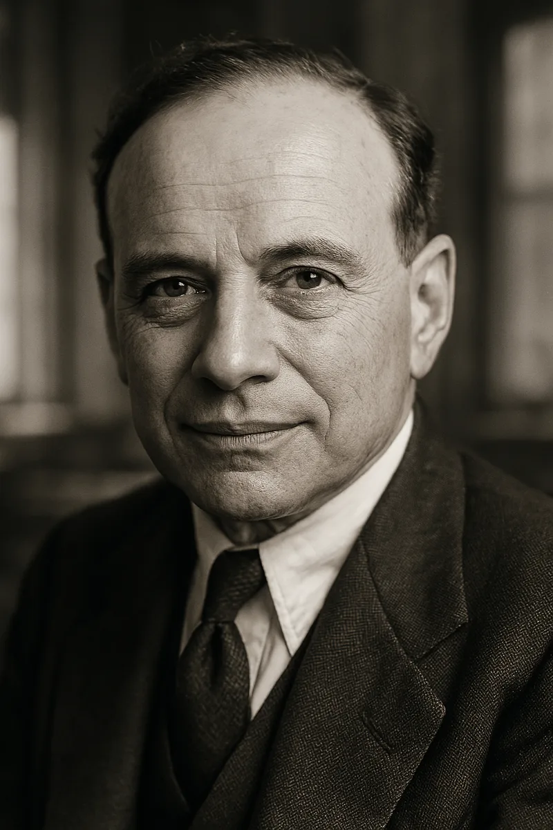 Portrait of Benjamin Graham, famous for their inspirational quotes and wisdom