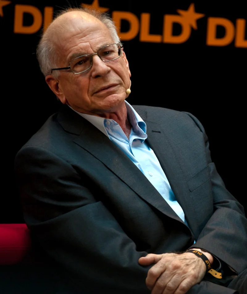 Portrait of Daniel Kahneman, famous for their inspirational quotes and wisdom