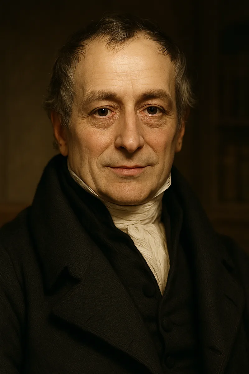 Portrait of David Ricardo, famous for their inspirational quotes and wisdom