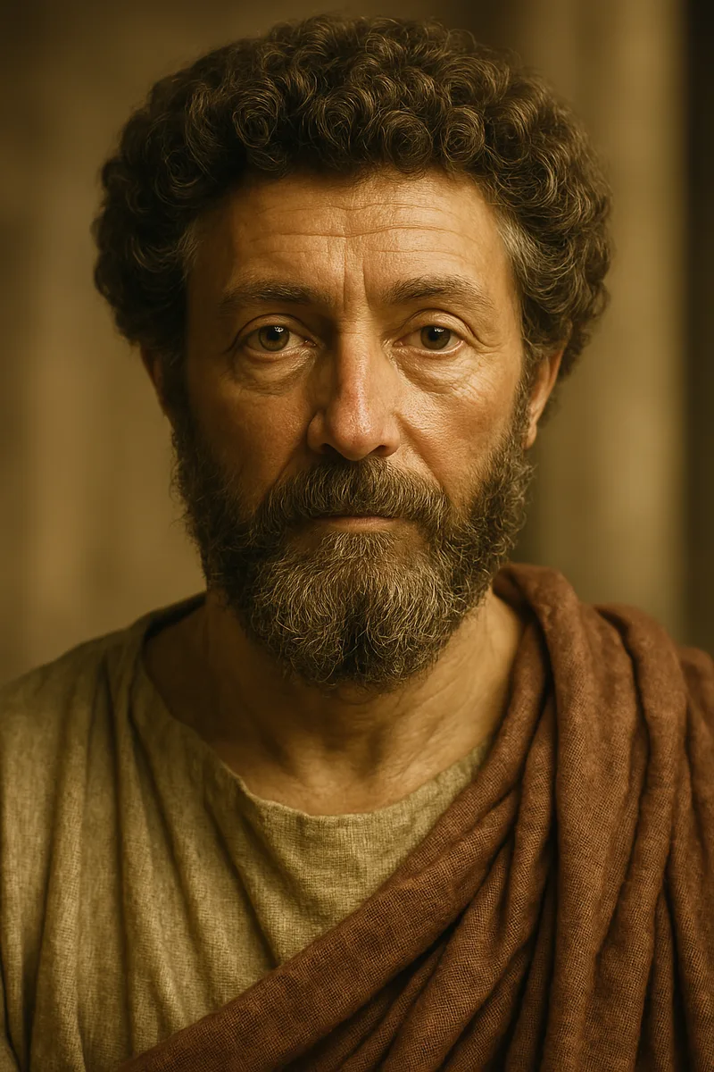 Portrait of Marcus Aurelius, famous for their inspirational quotes and wisdom