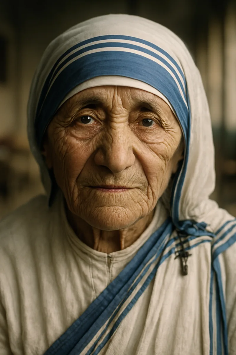 Mother Teresa Portrait