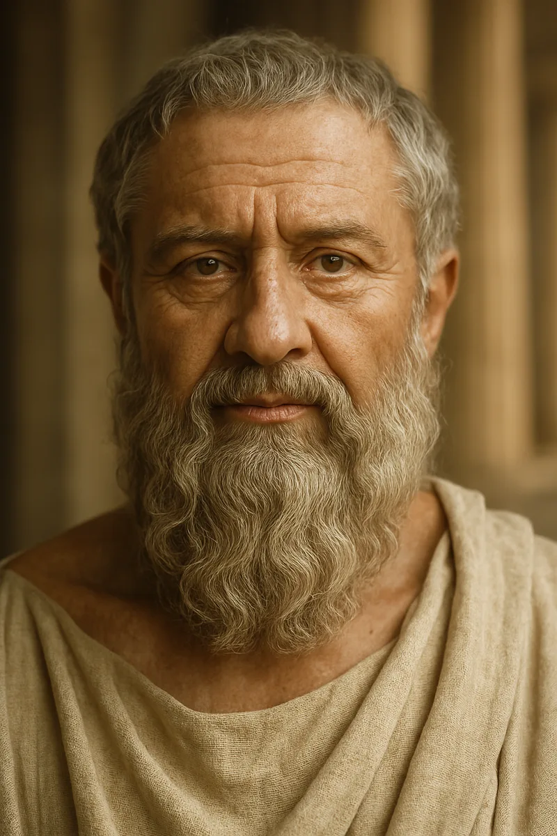 Portrait of Plato, famous for their inspirational quotes and wisdom