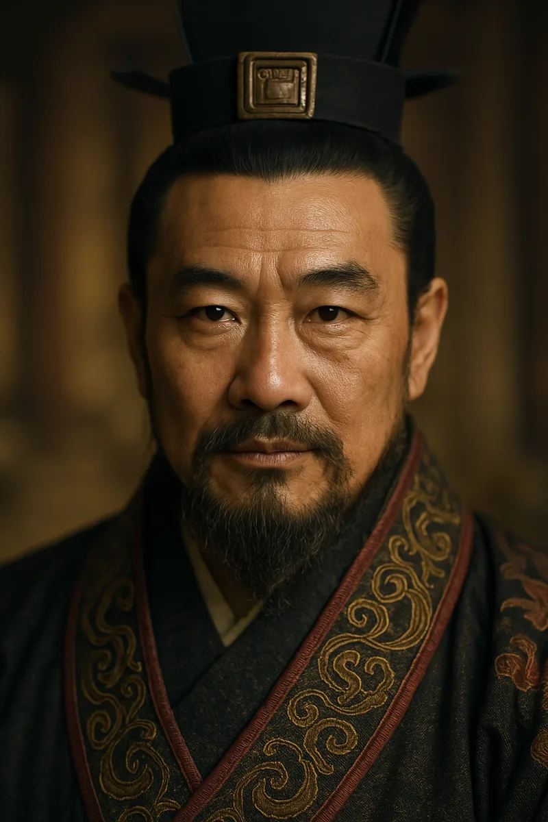 Portrait of Qin Shi Huang, famous for their inspirational quotes and wisdom