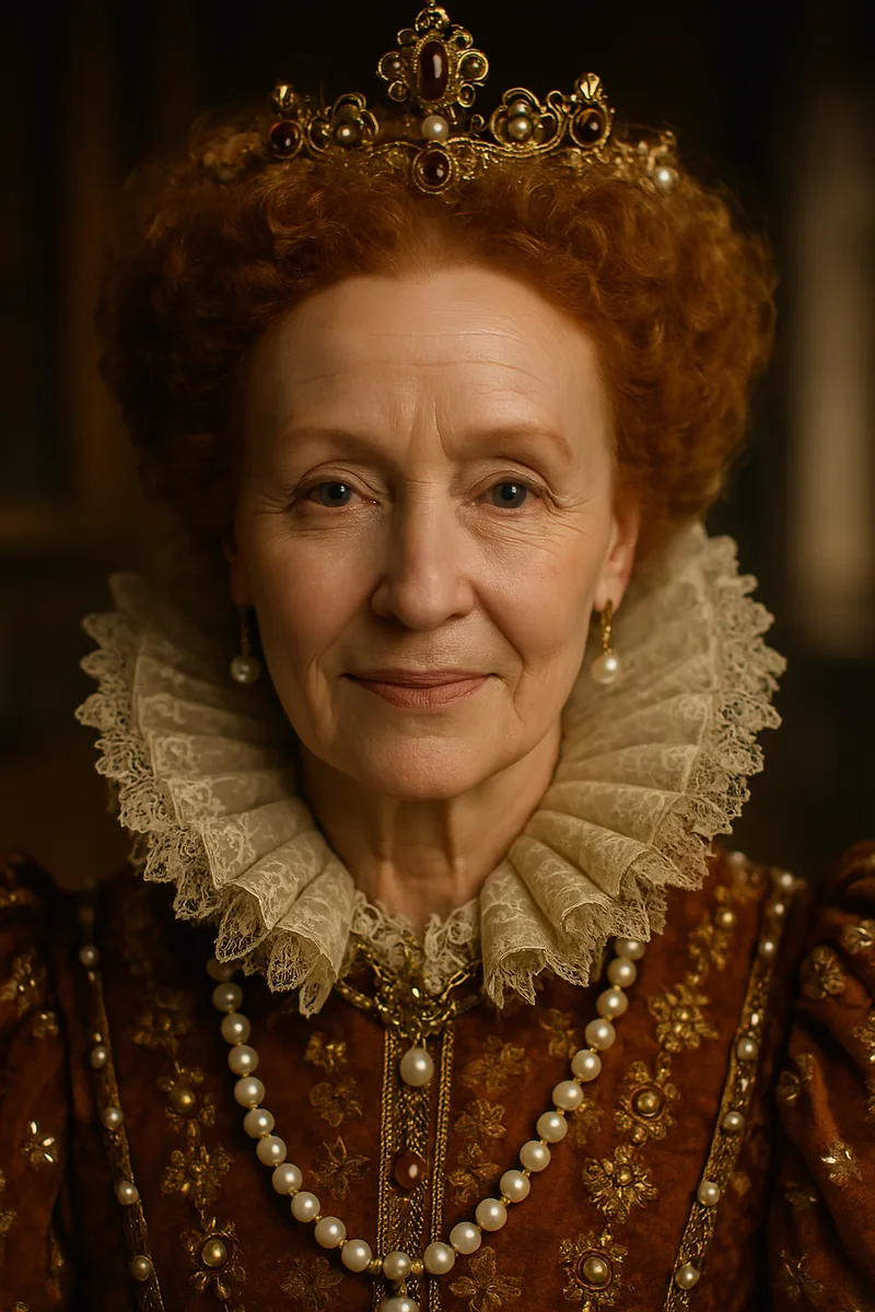 Portrait of Queen Elizabeth I, famous for their inspirational quotes and wisdom