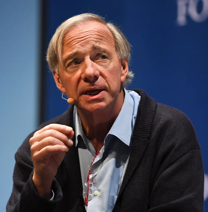 Portrait of Ray Dalio, famous for their inspirational quotes and wisdom