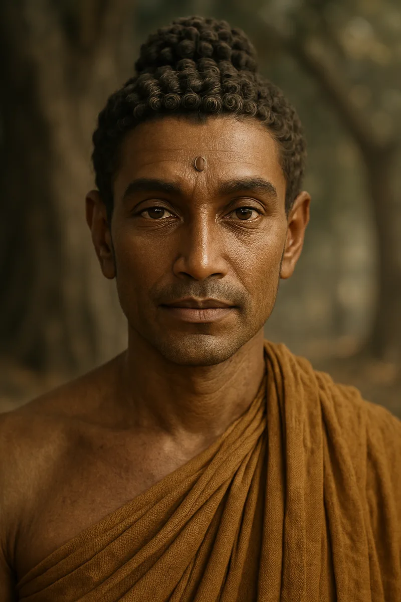 Portrait of Siddhartha Gautama, famous for their inspirational quotes and wisdom