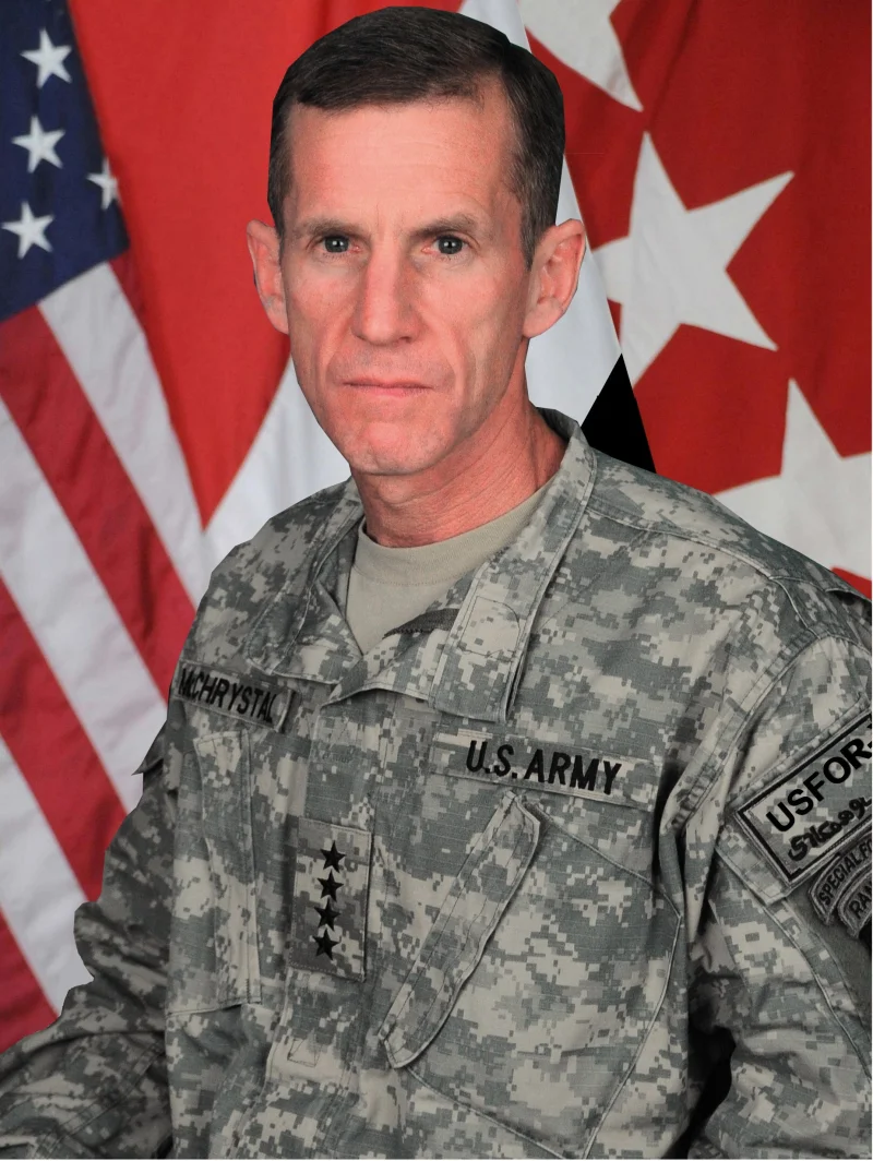 Portrait of Stanley McChrystal, famous for their inspirational quotes and wisdom