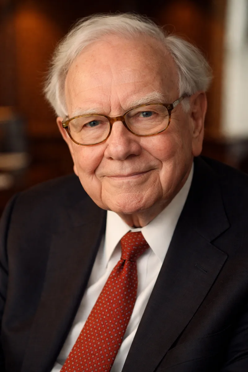 Warren Buffett Portrait
